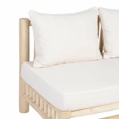 Sofá De 2 Plazas AKAR 131 X 80 X 77,5 Cm Madera De Teca -Conforama Tienda de ventas 00653a35848b45a3e33d3d953ddfa037bb6c3372 8e252757914d489192e4d0c66cb711ab