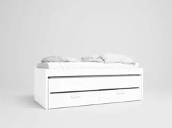 Compacto 90x190 LUPY 8K Blanco Mate