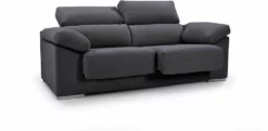 Sofa 2 Plazas NOEMI Color Antracita