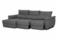 BENSON Chaise Longue Con Cama Antracita -Conforama Tienda de ventas 046e0a3ac950d82ac3a1f7a263e57d389fb9edfa 403237 03