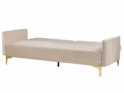 Sofá Cama De Terciopelo Beige LUCAN -Conforama Tienda de ventas 047fef5486b8661629764a932542b00fadc6966e 783ab38fd4fc495cafa06b44794df60b