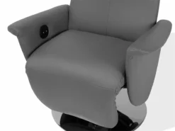Sillón Reclinable En Piel Sintética Gris PRIME -Conforama Tienda de ventas 049e493ca09d4a1f1a2403a5ce30efd79e782472 6133f9bc40e0484499eacb2b49cc7a68