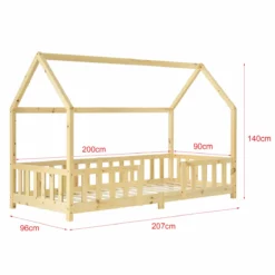 Cama Para Niños Sisimiut Forma De Casa Pino 90x200 Cm Pino Natural [en.casa] -Conforama Tienda de ventas 05029c2f7bbb44b31be2a75b1733789fe7dab1a4 a37fd4cf4ab9484b9407e18c2138bc13