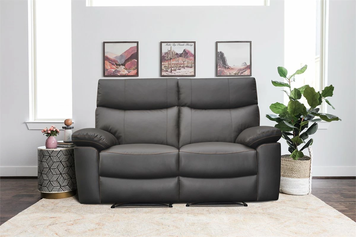 Sofá Relax De Piel 2 Plazas SHARONA 2 Sofá Relax De Piel 2 Plazas SHARONA - Imagen 2