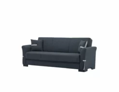 Sofá Cama De 3 Plazas STELA Color Antracita Incluye 2 Cojines De Color Gris Claro -Conforama Tienda de ventas 071532d872d36168d327e0335bc24e33a5f8544b 111167 03