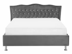 Cama Con Almacenaje De Terciopelo Gris Oscuro 140 X 200 Cm METZ -Conforama Tienda de ventas 081d2dbc5af4c22c359632d1926dfdd493686b02 f825bdf24d044e9c91b6b7b1d603908f