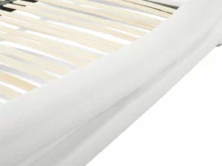 Cama Con Somier De Piel Blanco/plateado 180 X 200 Cm AVIGNON -Conforama Tienda de ventas 08a657ccacd0fecdcbea15119b6f3d270e12c751 b0beb38269e74c53b605e120c56cb9ed