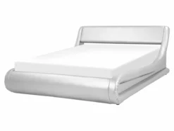 Cama Con Somier De Piel Sintética Plateada 160 X 200 Cm AVIGNON -Conforama Tienda de ventas 0a000cca0f73f5c0e2b489f0f21465b10f996092 6ef779ba571840bd8f996a7cd836a409