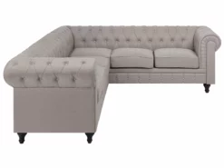Sofá Esquinero Tapizado Beige Izquierdo CHESTERFIELD -Conforama Tienda de ventas 0a6e9a5e93ae570379a4a9c66ed1a5851ed367eb df906e9fa0dd4d4985068b7ec25c1ce4