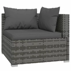 Set De Muebles De Jardín 6 Pzas Y Cojines Ratán Sintético Gris VidaXL -Conforama Tienda de ventas 0be3d09a42210959b9ae0a4ed9f60baf1b346887 a7be4e4b46694b0e96874cb747f53e5e