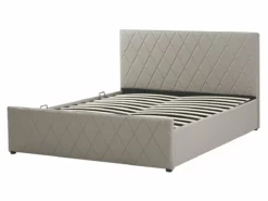 Cama Con Somier De Piel Sintética Gris Pardo 160 X 200 Cm ROCHEFORT -Conforama Tienda de ventas 0ca4d00a7fec28f35ef1619a7d0fdbac9c2fd751 0bb91fcc3b264223b8caebc68c0fa8c0