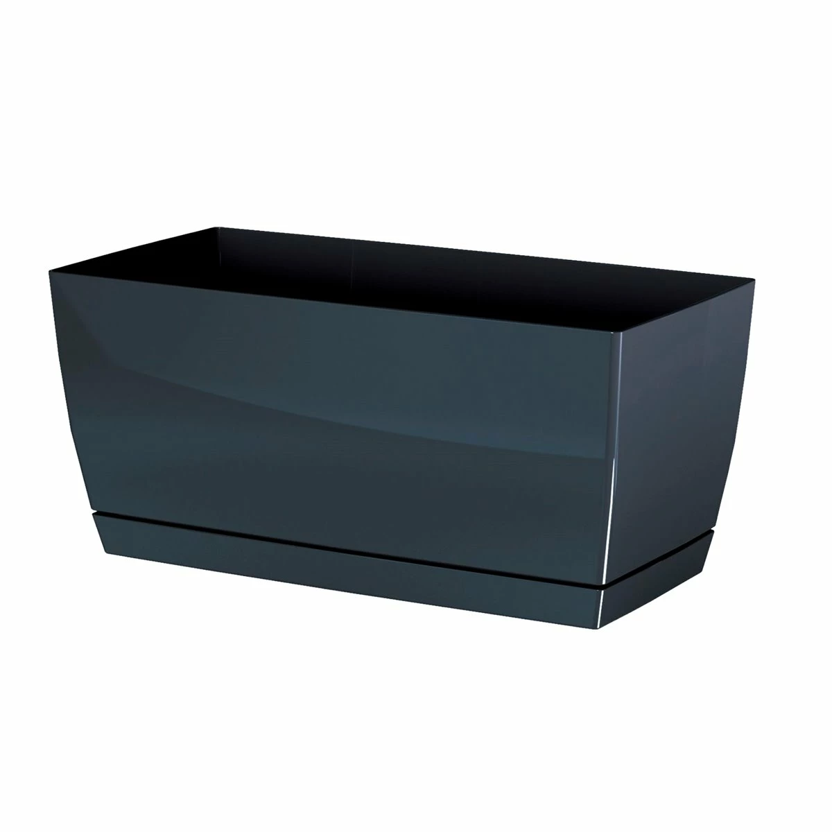 Prosperplast Jardinera De Plastico Coubi Case P En Color Grafito 39 (Largo) X 19 (Ancho) X 18,2 (Altura) Cm 1 Prosperplast Jardinera De Plastico Coubi Case P En Color Grafito 39 (Largo) X 19 (Ancho) X 18,2 (Altura) Cm