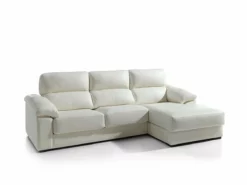Chaise Longue Piel WILLY Derecha Blanco -Conforama Tienda de ventas 0d8e1b2bdb8ef86b48999c1abaab5be4849f46d6 765969 03
