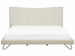 Cama Con Somier De Poliéster Beige Claro/negro 180 X 200 Cm LANNION -Conforama Tienda de ventas 0d940e123b39ca7b8e1f3a42acee7e49cc5d82cf c8027d145309468fa470c40adbc3bebb
