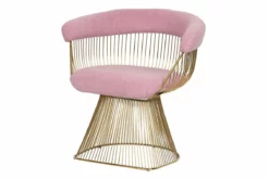 Butaca Acero Inoxidable/boucle Larvik 83x61x84 Cm