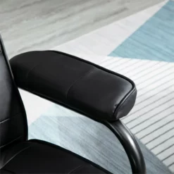 HOMCOM Sillón De Masaje Eléctrico Con Taburete Reposapiés Sillón Relax Giratorio Reclinable Hasta 145° Con Control Remoto Y 10 Zonas De Masaje Tapizado En PU 77x84x95 Cm Negro -Conforama Tienda de ventas 0eff544dc5180d6bee8f00f09a20b4767d5ff062 6924a09cd1b24102ab19722e80aa80d8