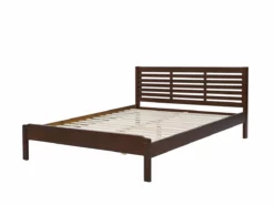Cama Con Somier De Madera De Caucho Oscura 180 X 200 Cm CARNAC -Conforama Tienda de ventas 108b31b4df4ad9f305e08099615d3714278c6ddd d0100a38fd8f4008a7e94a8738b8f1dc