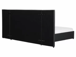 Cama Con Somier De Poliéster Gris Oscuro 160 X 200 Cm MILLAU -Conforama Tienda de ventas 123dd4906ea0d15fc3708f9547b3efccab6ce55e da1275d9e1ad43e2b7ea27655aabd6a4