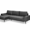 Chaise Longue GOMERA Izquierda Color Gris Oscuro