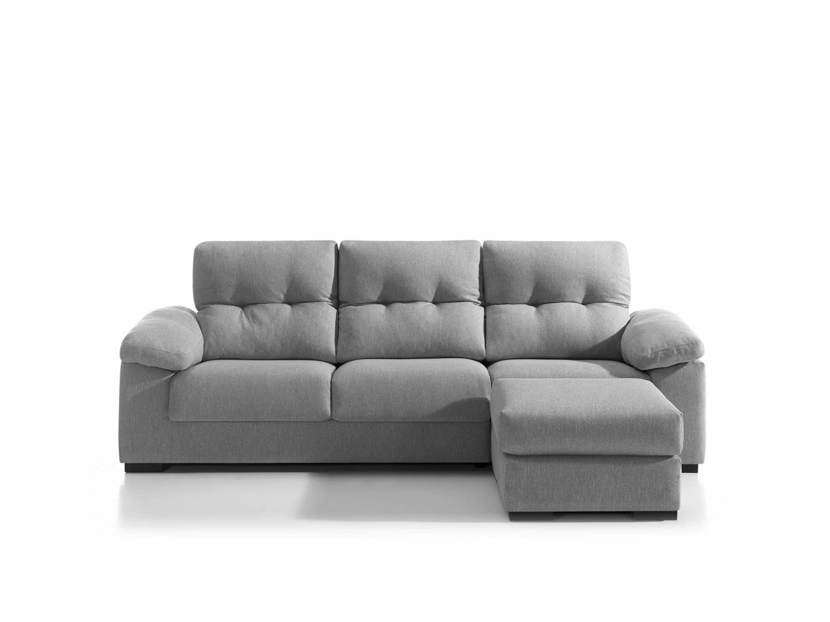 Chaise Longue MIA Color Gris Claro 9 Chaise Longue MIA Color Gris Claro - Imagen 9