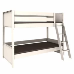 Litera Con Protección De Seguridad KASVA MDF 206x98x66 Cm Blanco
