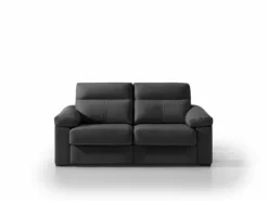 Sofá 3 Plazas 2 Asientos TENOR Color Negro