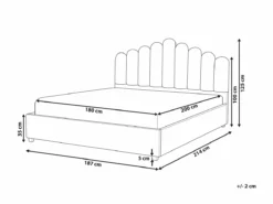 Cama Con Almacenaje De Terciopelo Gris Pardo 180 X 200 Cm VINCENNES -Conforama Tienda de ventas 162561a2a85072a7ee925af46f98bd56442bea74 338416608bab4bb8a7fad48b7e74df74