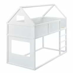 Litera Para Niños Quedlinburg En Forma De Casa Con Escalera Pino200 X 90 Cm -Blanco [en.casa] -Conforama Tienda de ventas 164f0709540cca0296e670c7531704f7722ebd9e 78faf1d055124062818297b2e38009e3