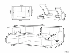 Sofá Cama Esquinero Tapizado Beige KARRABO 14 Sofá Cama Esquinero Tapizado Beige KARRABO -Conforama Tienda de ventas 1656f17c7b956cee68142a1d0f0ef2487b28e4ca 60a674e5dc36407185ad904e58eca41b