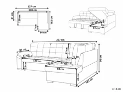 Sofá Cama Esquinero De Terciopelo Gris VARNAMO -Conforama Tienda de ventas 18be2368aef07772903542e12682634738c04e9b d4adbf7a9f664f51bc2fcafbe4ea77a7