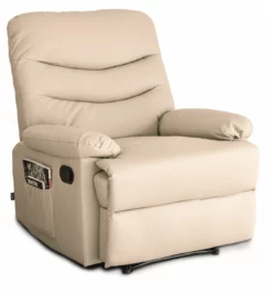 Sillón Relax Motorizado Con Masaje ROMA Beige