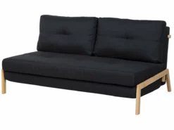 Sofá Cama 2 Plazas Tapizado Negro EDLAND -Conforama Tienda de ventas 1a8576a2240b73ed57ee99be668b813f1f33c4f3 47b3b52c034b47078522bb06ce0b6aa3