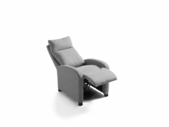 Sillón Relax MILU Manual, Color Gris Claro -Conforama Tienda de ventas 1ab99d9962c3219411b762eb9581c58cfce6d642 108054 4