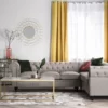 Sofá Esquinero Tapizado Beige Izquierdo CHESTERFIELD