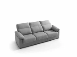 Sofá 3 Plazas ZOE 3 Asientos Color Gris Claro -Conforama Tienda de ventas 1d3f201eae89ff8977a6e121e7e581ce3bf666a6 100224 5