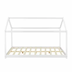 Cama Para Niños Cerro En Forma De Casa Madera Pino 140 X 200 Cm - Blanco [en.casa] -Conforama Tienda de ventas 1d93a7e324d2651c38e42f9c55a8561ad992215e ed2977f209bb43788338fc7e59102d12