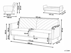 Sofá Cama 3 Plazas De Terciopelo Gris Pardo/madera Oscura SENJA -Conforama Tienda de ventas 1dae7a7447cf0f14486e387ab0a6d138f75d69b9 dddc3e3e527c481ca188a269080dfcb7