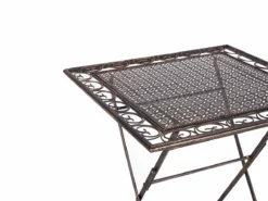 Mesa De Jardín De Metal Negro/dorado 70 X 70 Cm BORMIO -Conforama Tienda de ventas 1e164e54af7a9f59eeb9899bd0ad2ab42a8a55e9 e27da5b71d7245ab88b02a60c1646af6