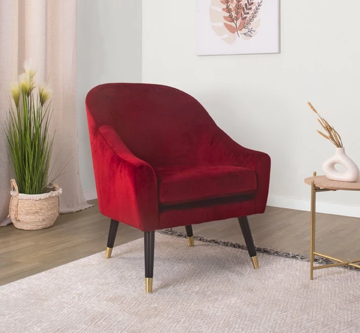 RETRO SILLÓN ROJO 2 RETRO SILLÓN ROJO - Imagen 2