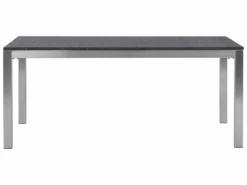 Mesa De Comedor De Metal/granito Gris Grafito/plateado 180 X 90 Cm GROSSETO -Conforama Tienda de ventas 249ef7bd7b5586781bfcebeb9c36685eaa182672 75c266929c4d4dffa4bd5f0486c0c73b