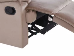 Sillón Reclinable De Terciopelo Gris Pardo/negro ESLOV -Conforama Tienda de ventas 2524dead8897b138f6c3780bc8487c5ca6f341dd c987a26c30e346f48b984e06f1c2742c