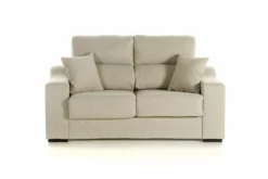 Sofa De 2 Plazas Beige LUCIA 5