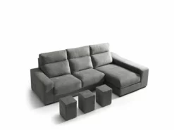 FULL Chaise Longue 3 Plazas Con 3 Poufs Derecha Antracita -Conforama Tienda de ventas 262a60cef400916c77fc88bec3da39bf564e1315 108293 4