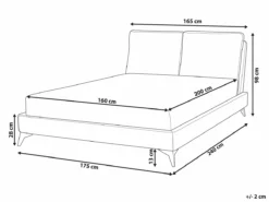 Cama Con Somier De Chenilla Beige Claro 160 X 200 Cm MELLE -Conforama Tienda de ventas 262c7e170f010d3f53b552a5ef218f8b282f37fc d4dc73f2210e4b558da1f06c75fd98ca