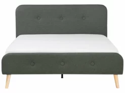 Cama Con Somier De Poliéster Gris Oscuro/madera Clara 180 X 200 Cm RENNES -Conforama Tienda de ventas 27669e7b1a5d2637ecce11b614ef29557917a8f6 526bf7bc8d7d4e84b3534e70ad137010