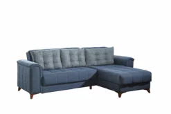 CHAISE LONGUE REVERSIBLE CON CAMA ELZA AZUL -Conforama Tienda de ventas 27c2396d884e271f247d9be2b04fb678d11ce167 401059 03
