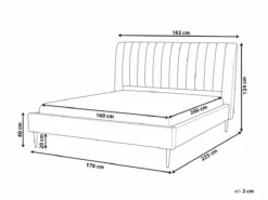 Cama Con Somier De Terciopelo Beige Arena/dorado 160 X 200 Cm MARVILLE -Conforama Tienda de ventas 28e3d2f690520840db9bb796a8b147c105cc318c 40f19dd526d3460298aee101abdfe5f3