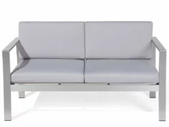 Banco De Jardín 2 Plazas De Metal Gris Claro SALERNO -Conforama Tienda de ventas 29071cb1b8c352ee61ec23a6b5001fd72b1e8ed6 ee3e830695234408baa3953f95312dd8