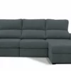 Chaise Longue Convertible En Cama Derecha Tela APRIL - GRIS