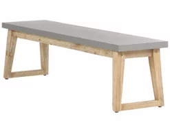 Conjunto De Jardín Mesa Y 2 Bancos De Cemento Reforzado Gris/madera Clara ORIA -Conforama Tienda de ventas 2a2ca0afad045959c164ab943754bdcea9e6636a f6c0d8e3471d43168a8a0dd9792fa860